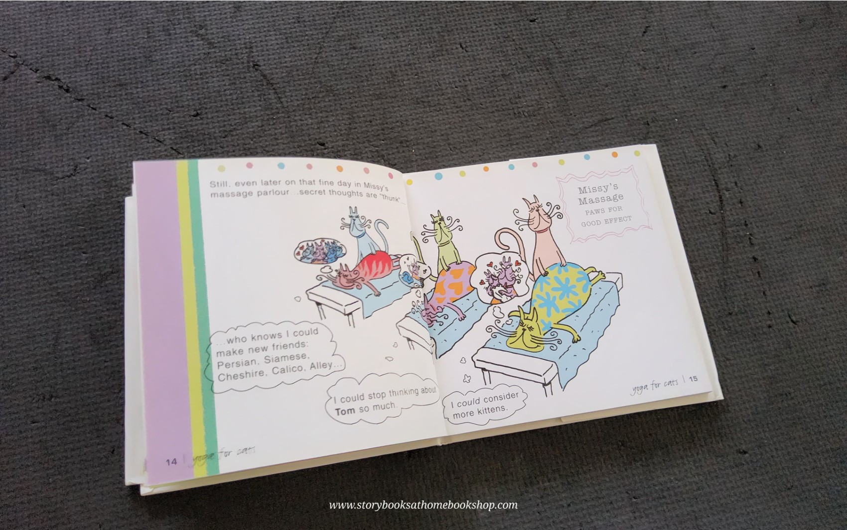 หนังสือนิทานปกแข็ง** 🍅🍓YOGA FOR CATS