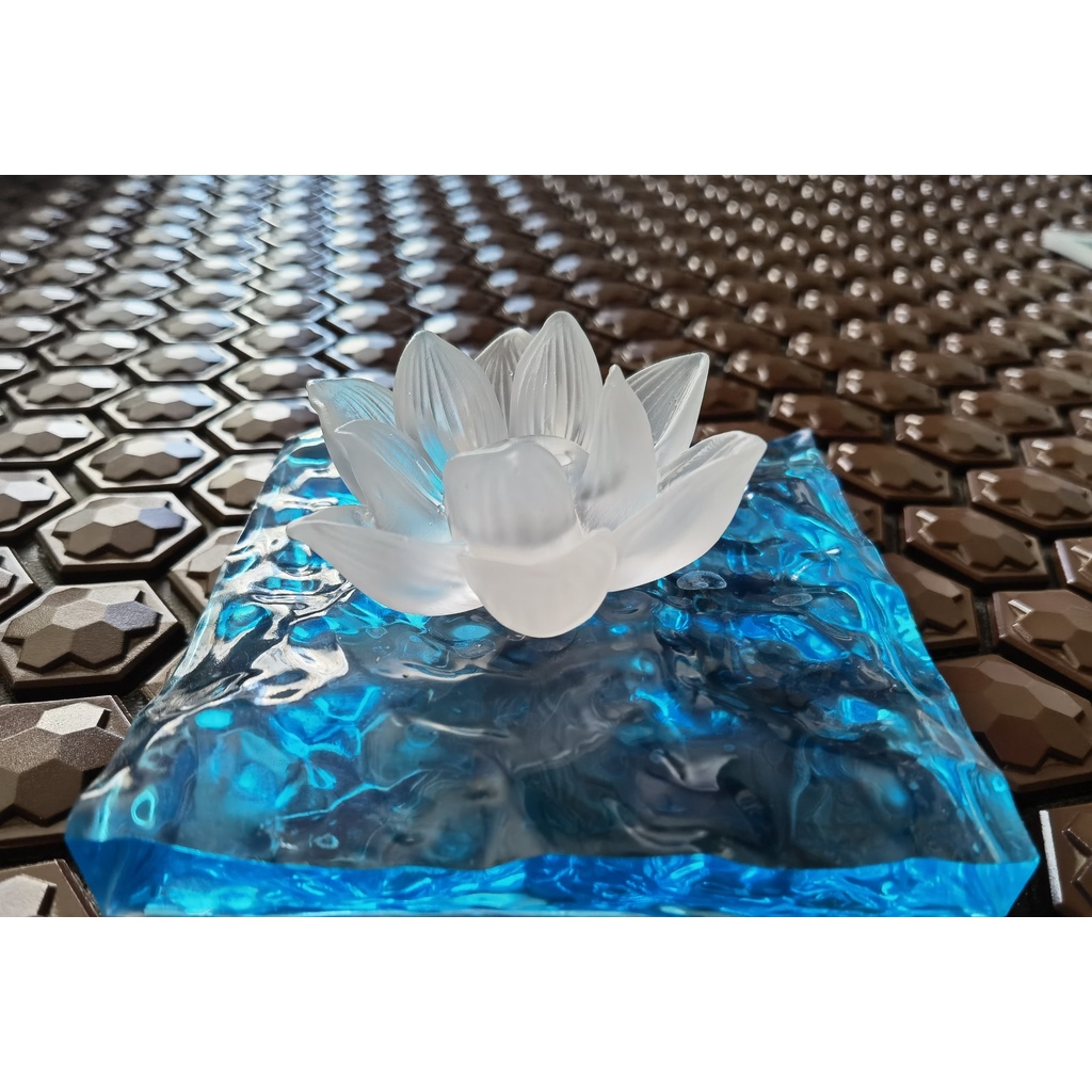 ฉากพื้นน้ำ วางฟิกเกอร์ โมเดล เรซิ่น (ขนาดเล็ก) Water Surface Diorama GK Resin Figure Model