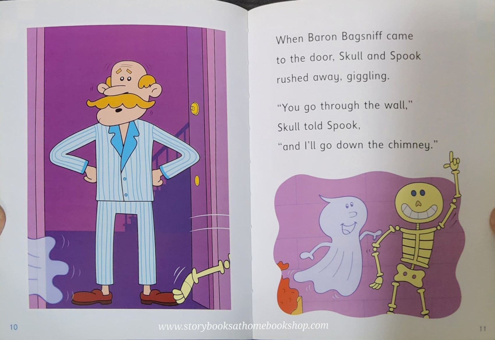 หนังสือนิทานปกอ่อน** ♥️RUTH MISKIN'S SUPERPHONICS: SPOOK AND SKULL