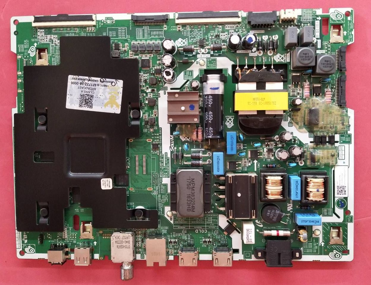 เมนบอร์ดซัมซุง (Mainboard Tv Samsung) อะไหล่แท้/มือสองพร้อมใช้งาน พาร์ทBN96-49484A :BN96-47053A รุ่นUA55NU7090K