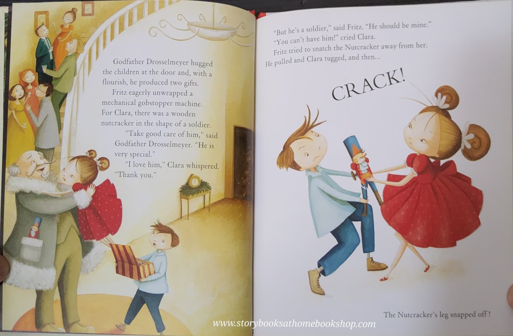 หนังสือนิทานปกแข็ง** 🍅🍅THE NUTCRACKER