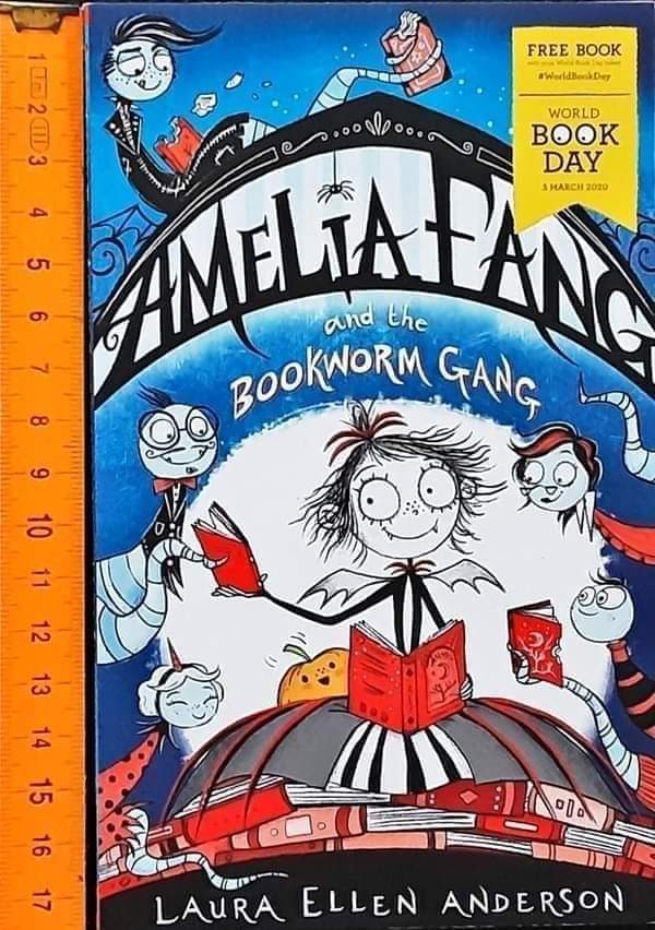 วรรณกรรมเยาวชน** **หนังสือนิทานปกอ่อน** 🍅🍓AMELIA FANG AND THE BOOKWORM GANG by LAURA ELKEN ANDERSON🍅🍓