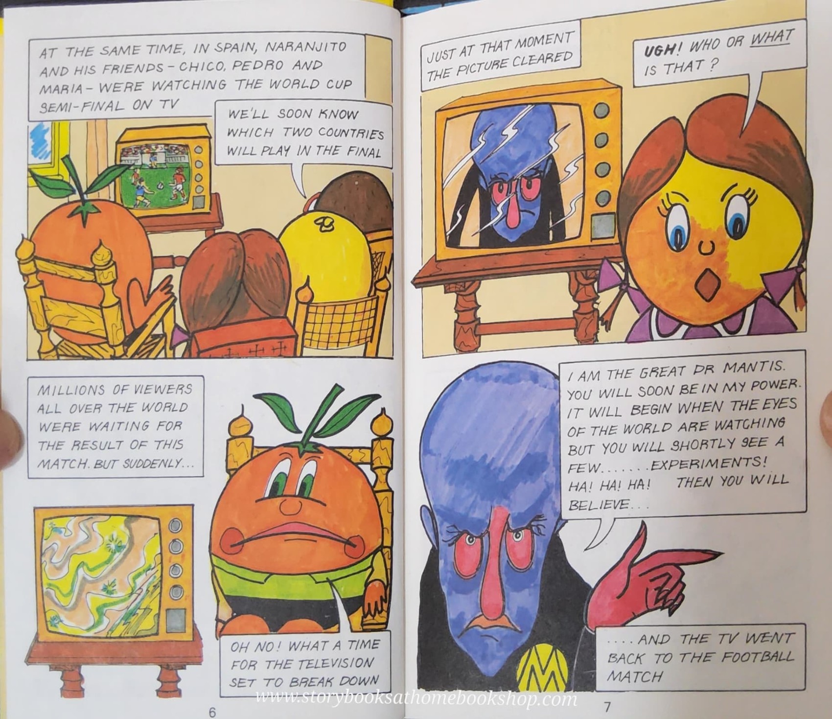 หนังสือนิทานปกแข็ง** 🍅🍓WORLD CUP FINAL IN DANGER