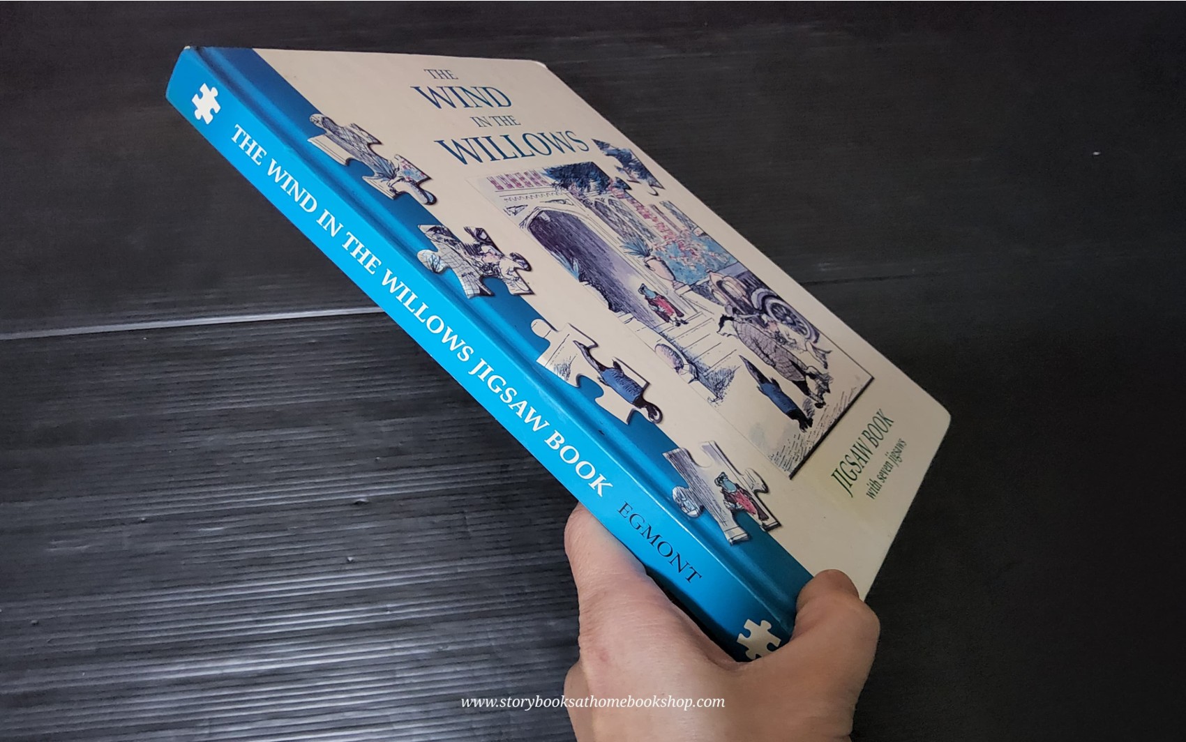 **JIGSAW BOARD BOOK** 🍅🍓THW WIND IN THE WILLOWS JIGSAW BOOK WITH 7 JIGSAWS