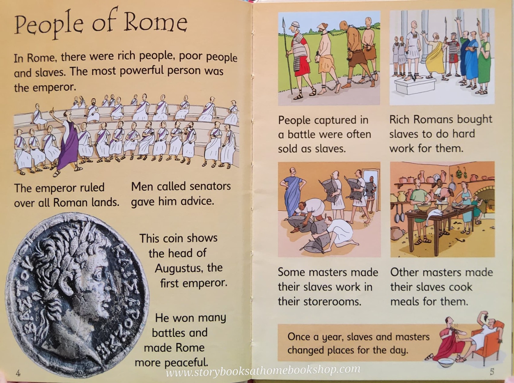 KNOWLEDGE BOOK** ♥️♥️USBORNE ROMANS