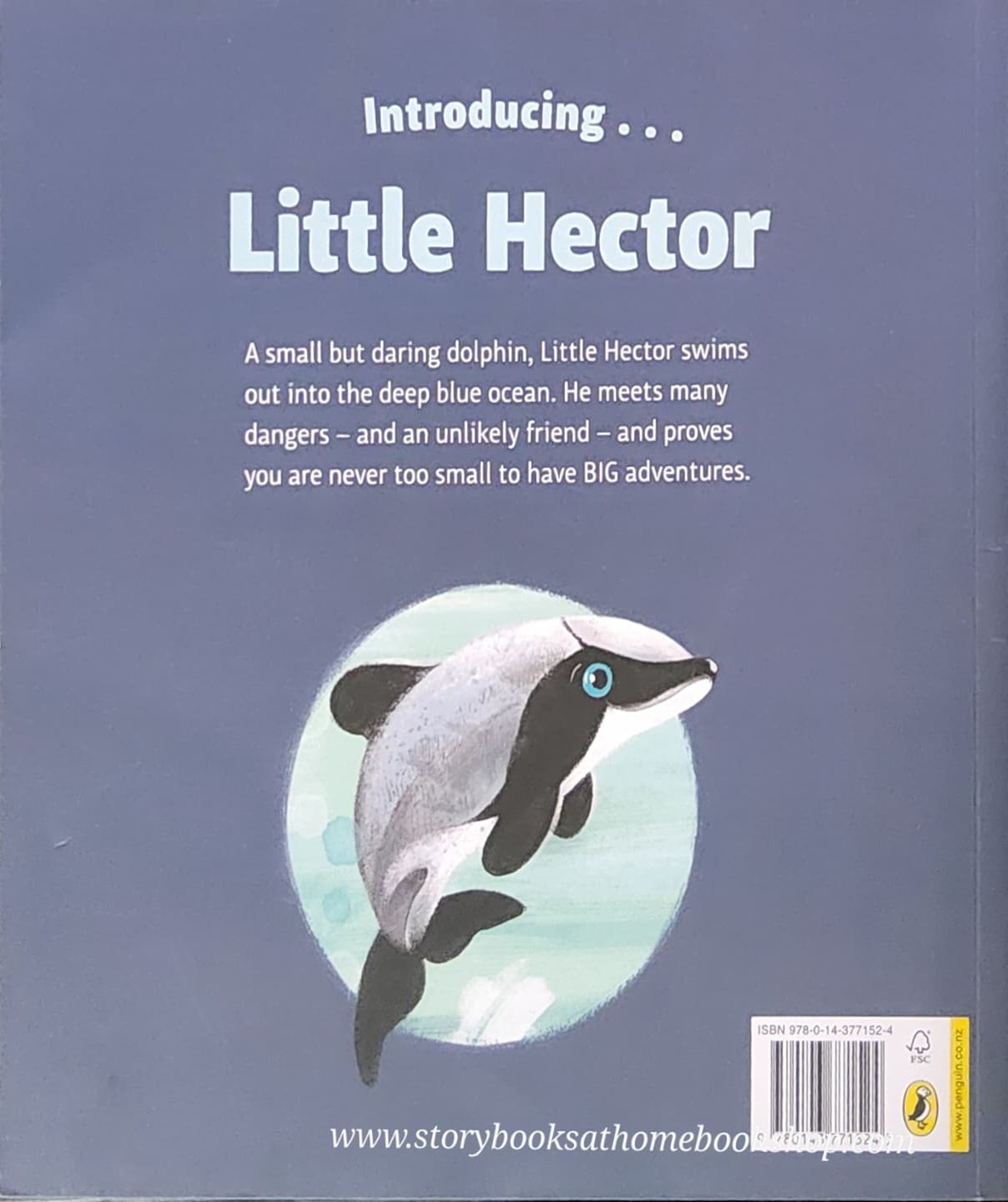หนังสือนิทานปกอ่อน** 🍅🍓LITTLE HECTOR AND THE BIG BLUE WHALE