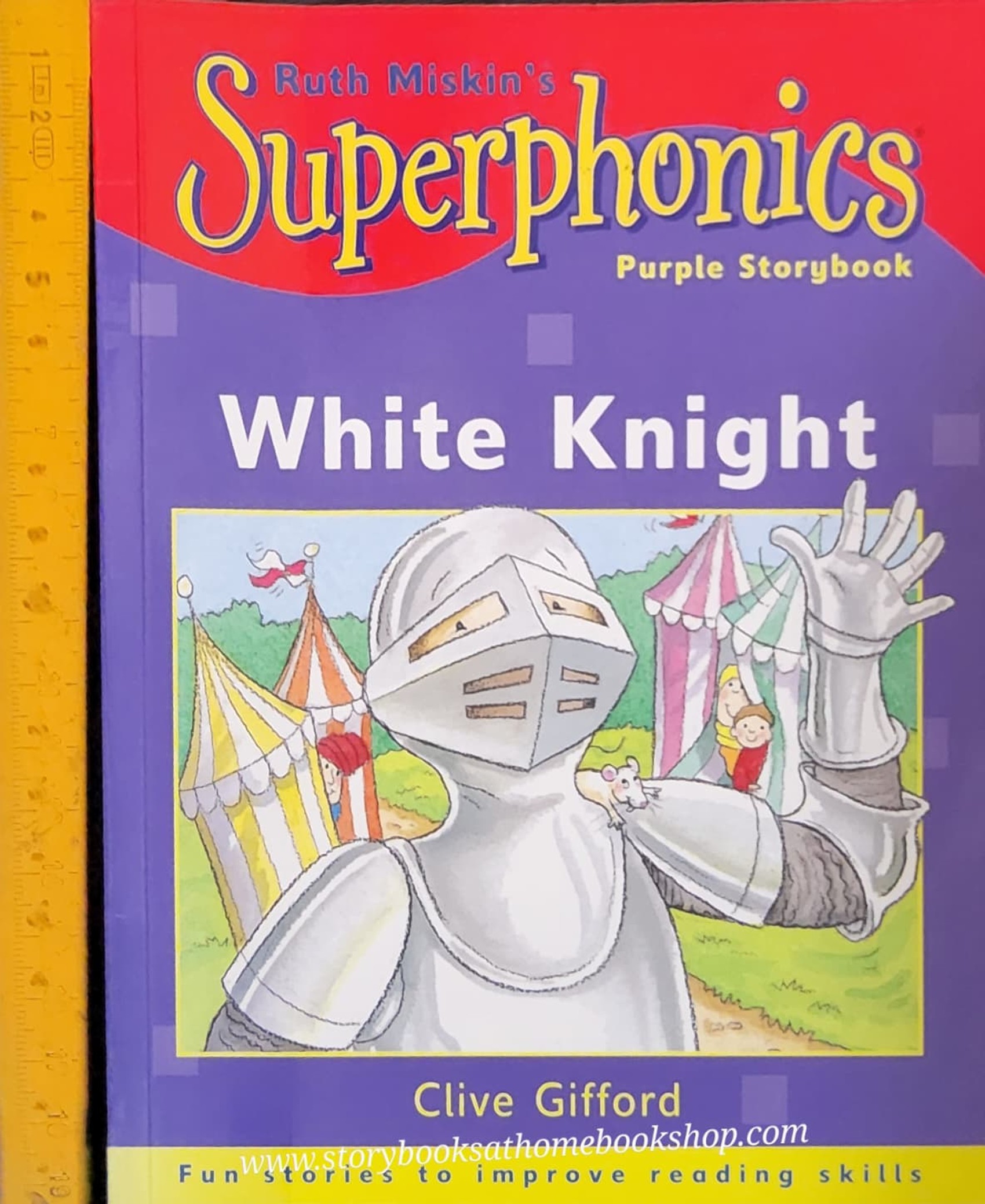 หนังสือนิทานปกอ่อน** ♥️RUTH MISKIN'S SUPERPHONICS: WHITE KNIGHT