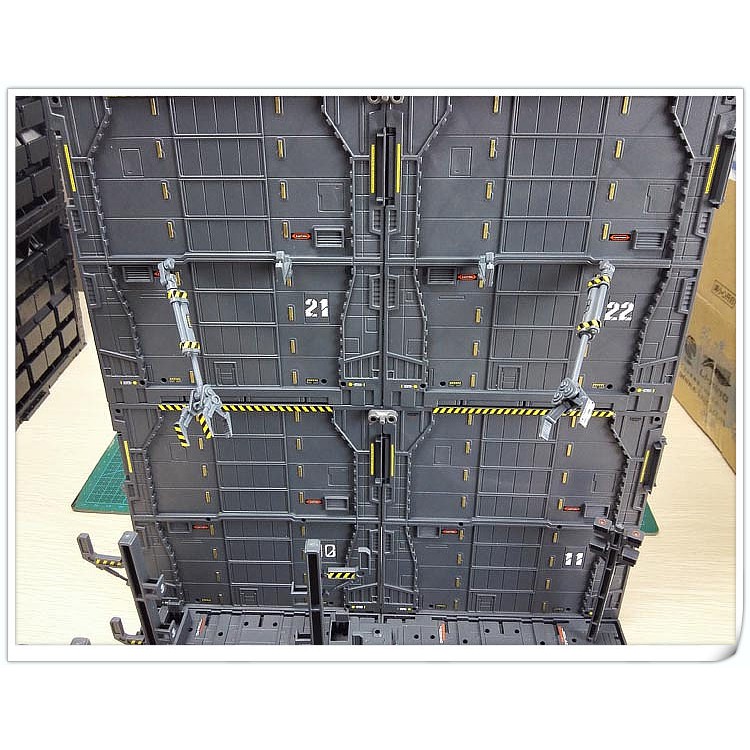 CG Machine Nest Gundam Gunpla โรงเก็บกันดั้ม ฐานกันดั้ม กันพลา SET 2 (CDEH)