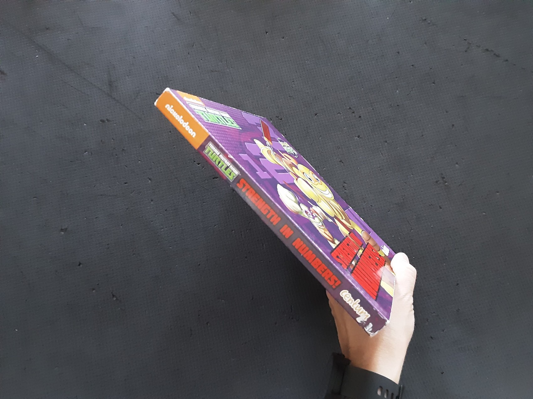 BOARD Book หนังสือนิทานเด็ก ภาษาอังกฤษ 🍅🍓TEENAGE MUTANT NINJA TURTLES:STRENGTH IN NUMBER /สภาพ 80-90%