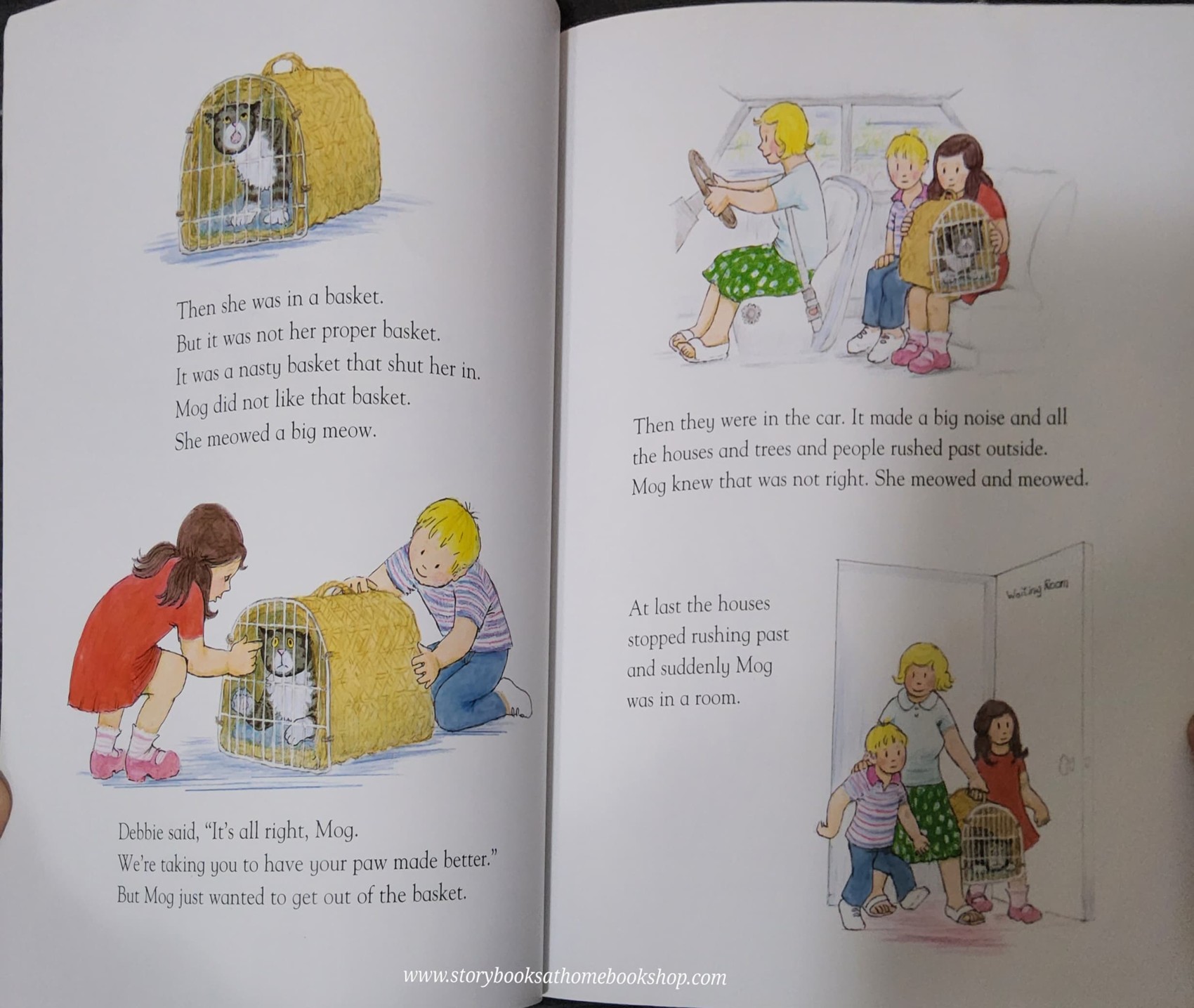 หนังสือนิทานปกอ่อน** 🍅🍅MOG AND THE V.E.T. BY JUDITH KERR