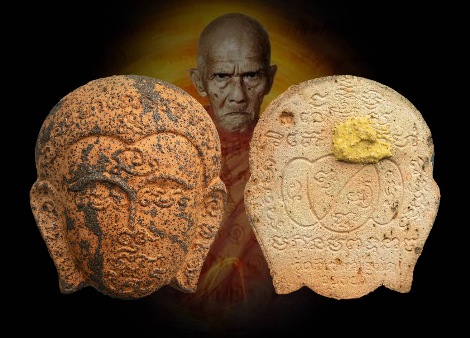 หน้าขุนแผน รุ่นแรก อุดผงเมียมาก หลวงปู่ลอง วัดวิเวกวายุพัด จ.พระนครศรีอยุธย ปี 2560