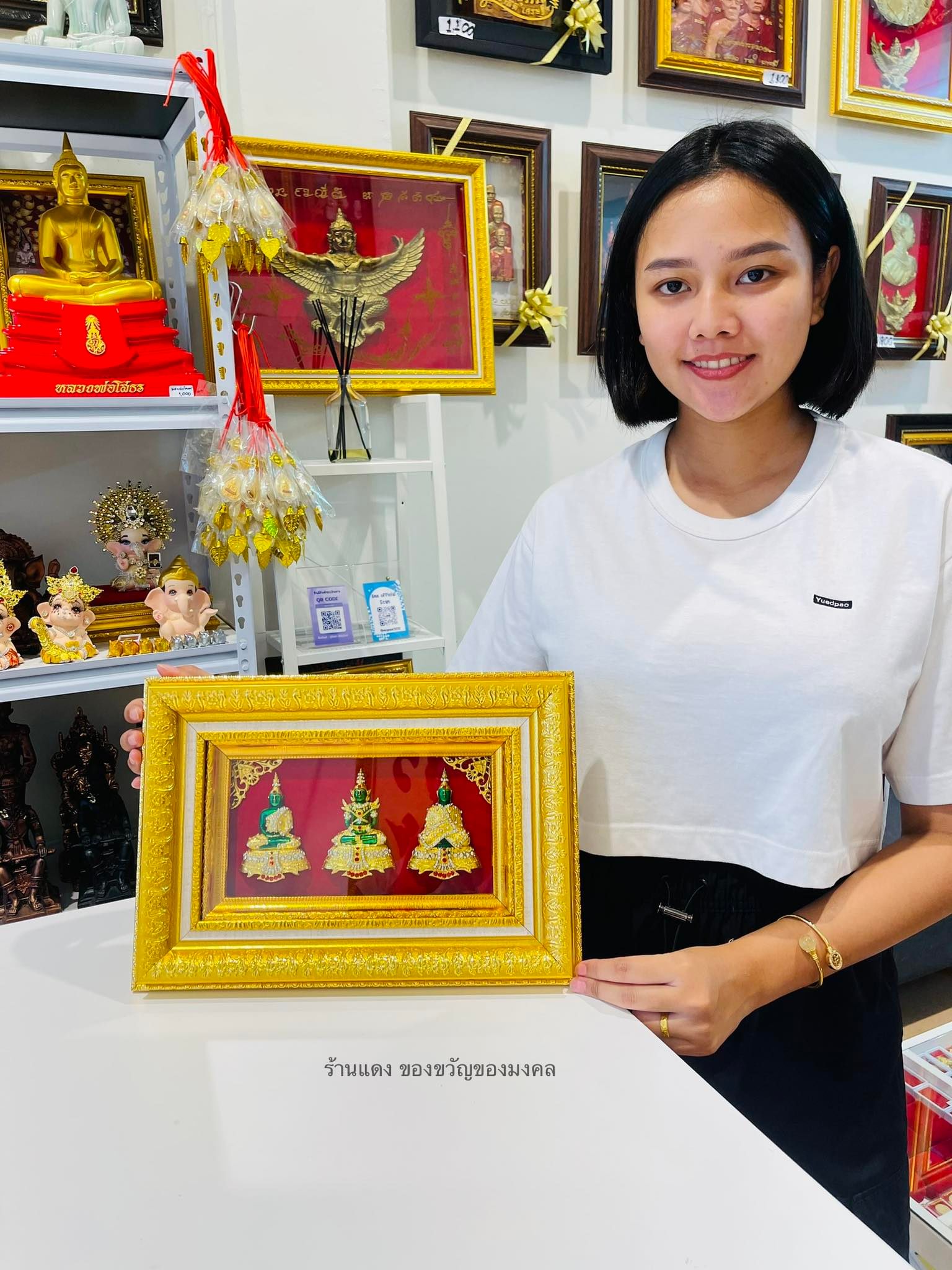 ชุดรวมพระแก้ว3ฤดู ขนาด10*13นิ้ว