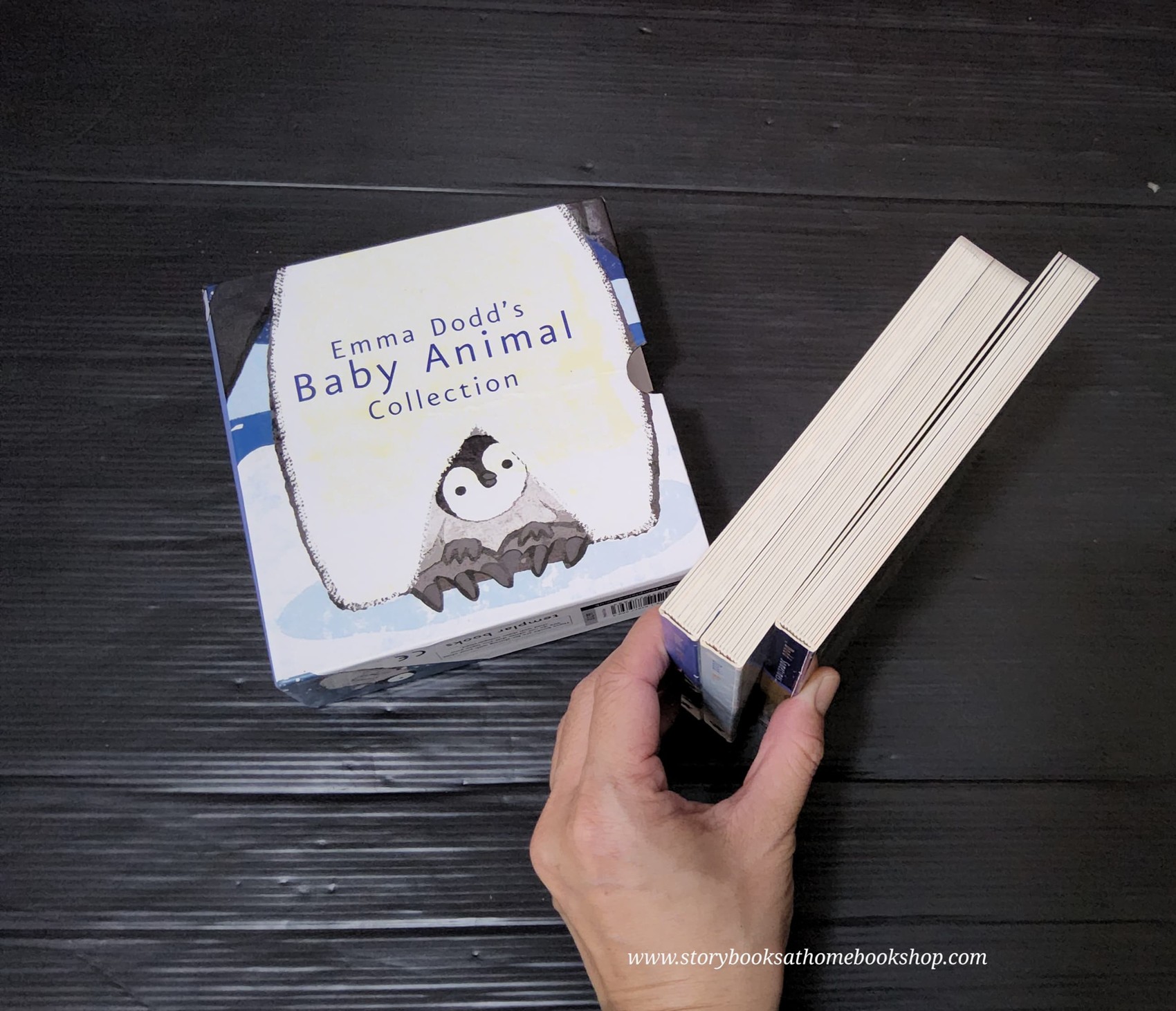 BOX SET BOARD BOOK** 🍅🍅EMMA DODD'S BABY ANIMAL COLLECTION [3 BOOKS WITH BOX SET]