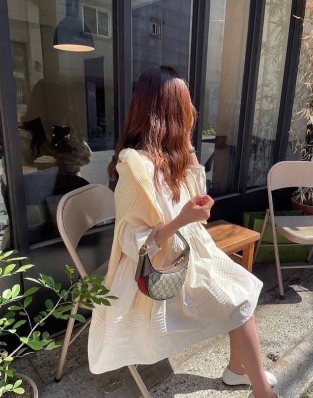 New Gucci ophidia mini shoulderbag Size 7.9 x 5.9 x 2 นิ้ว