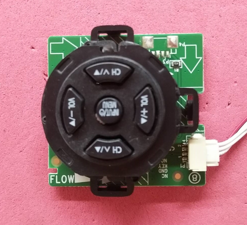 คีย์กด/ตัวรับรีโมทย์ทีวี พานาโซนิค(PANASONIC) ของแท้ถอดจากเครื่อง รุ่น TH-32E300T TH-55D300Tพาร์ท 40-43D140-KEC2LG