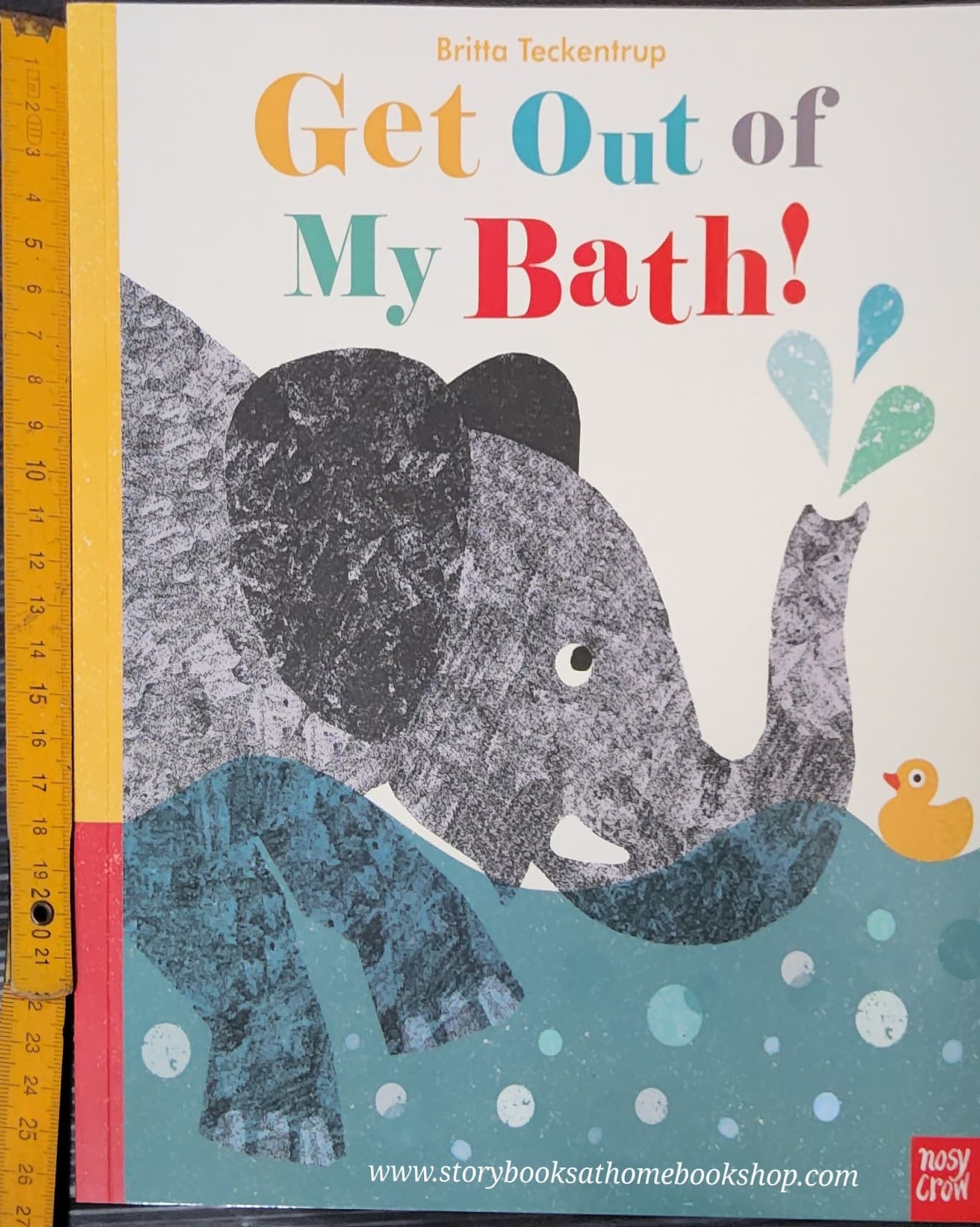 หนังสือนิทานปกอ่อน ** 🍅🍓GET OUT OF MY BATH! by Britta Techentrup