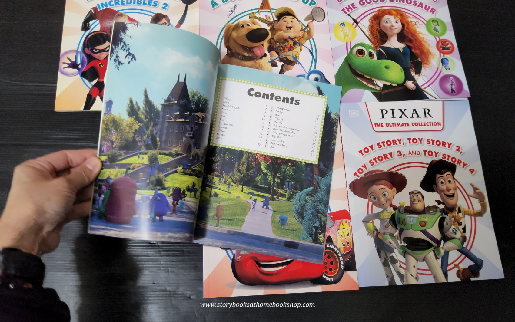 หนังสือนิทานปกอ่อน** 🍅🍅PIXAR THE ULTIMATE COLLECTION 6 BOOKS