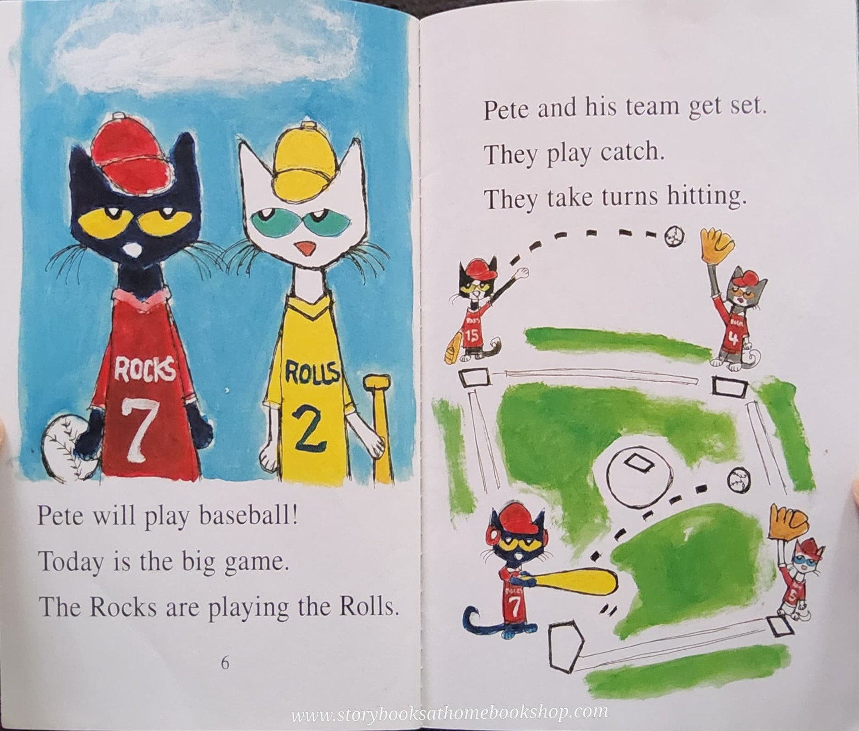 หนังสือนิทานปกอ่อน** 🍅🍓I CAN READ! PETE THE CAT PLAY BALL