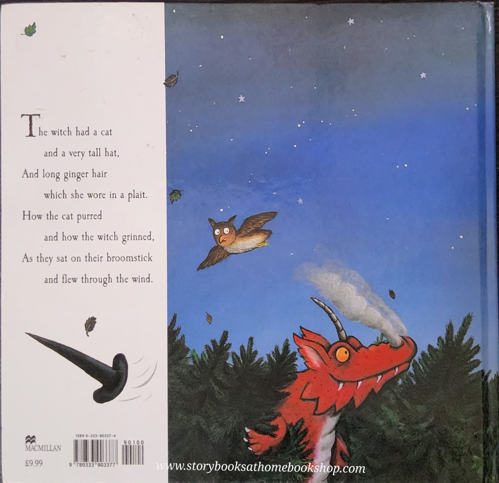 หนังสือนิทานปกแข็ง** 🍅ROOM ON THE BROOM BY JULIA DONALDSON.AXEL SCHEFFLER