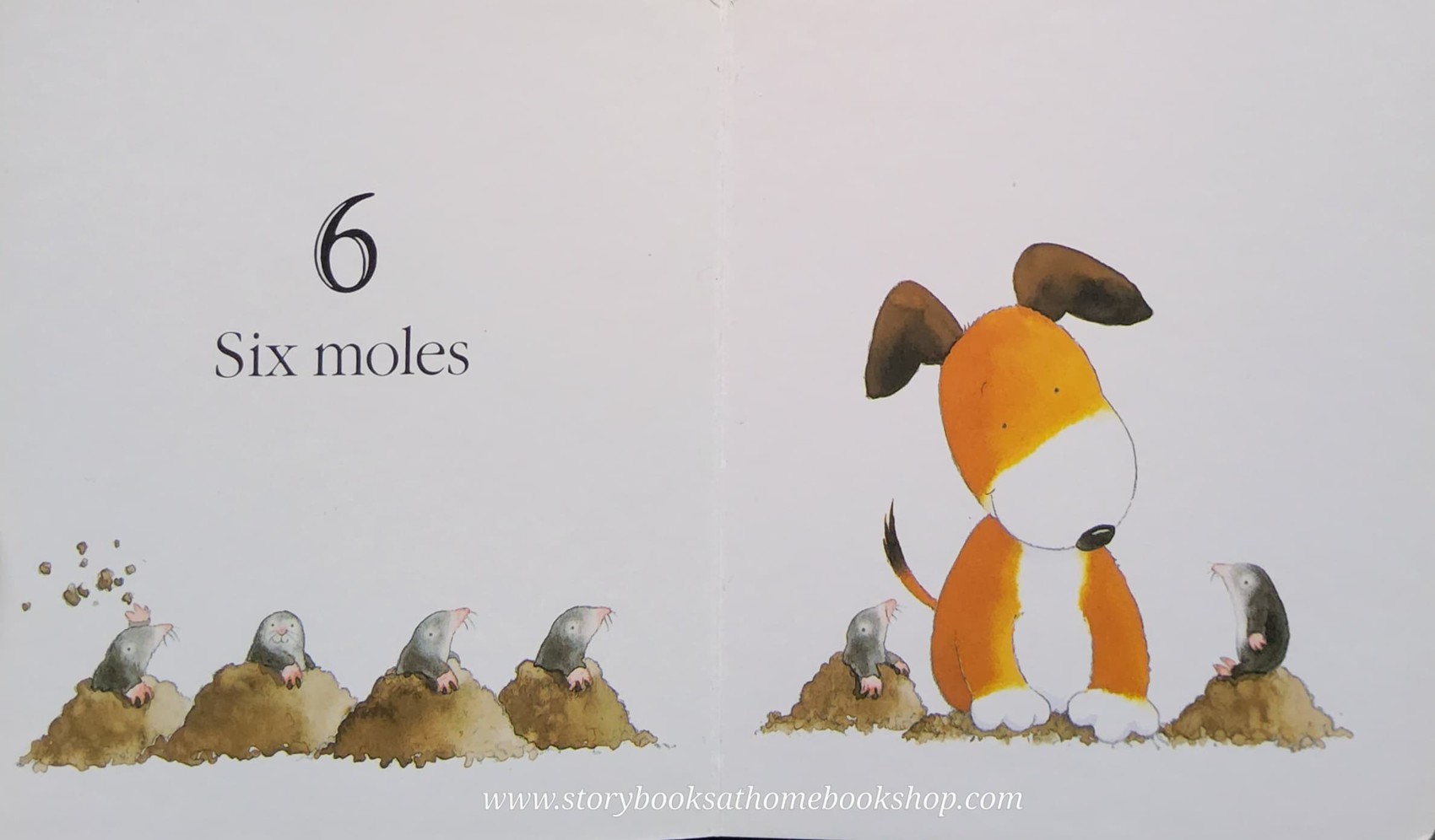 BOARD BOOK** 🍅🍅KIPPER'S BOOK OF COUNTING BY MICK INKPEN