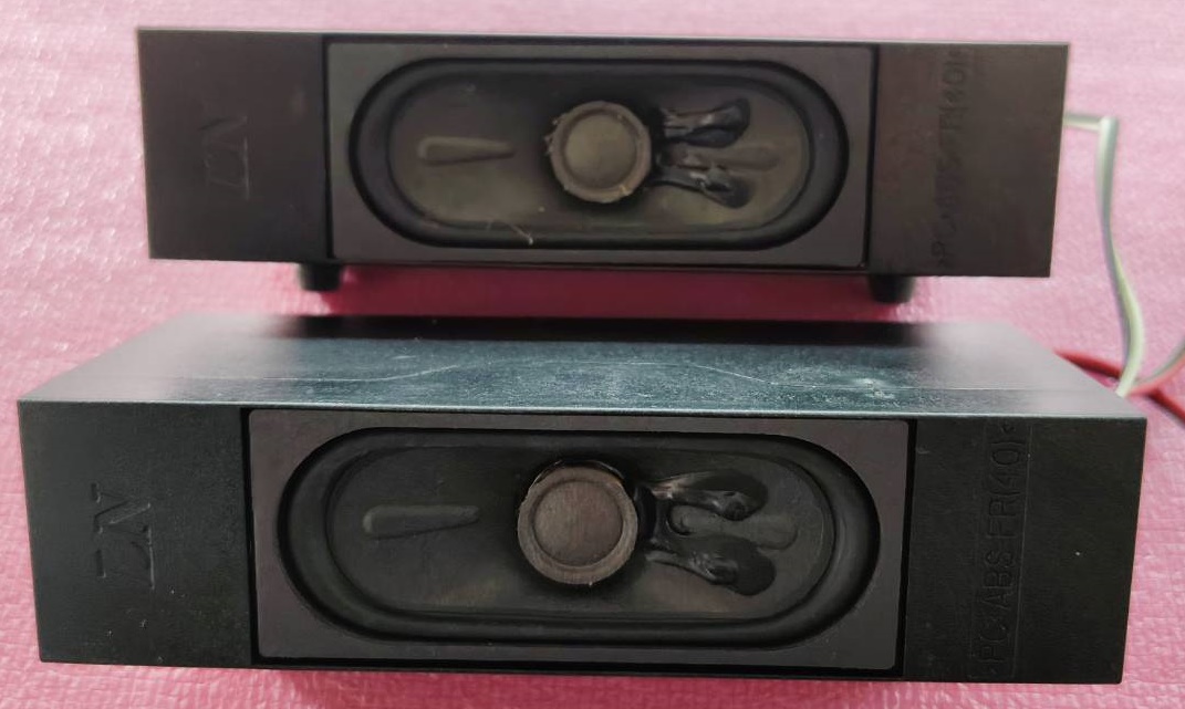 ลำโพงทีวี แอลจี LG อะไหล่มือสองถอดจากเครื่องพร้อมใช้งาน รุ่น43LN5600 พาร์ทYX13635-6NXBH 6โอมห์ 15วัตต์