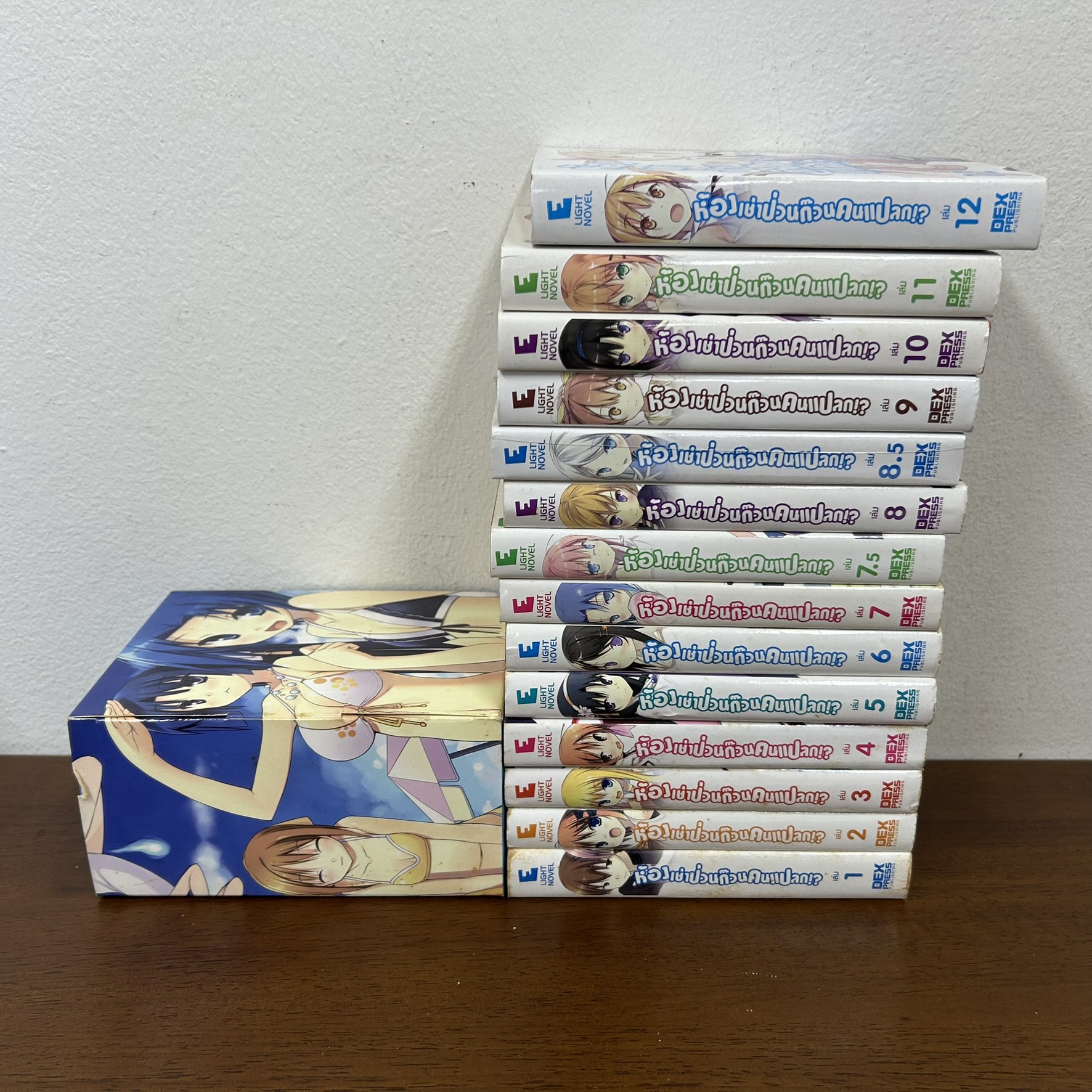 [LIGHT NOVEL] ห้องเช่าป่วน ก๊วนคนแปลก!? เล่ม 1-12 ... Takehaya เขียน (มือสอง) นิยาย LN