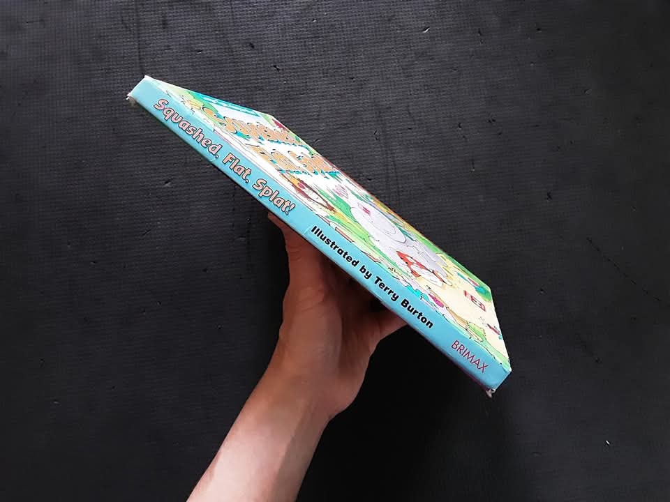 หนังสือนิทานปกแข็ง** 🍅🍓SQUASHED,FLAT,SPLAT!