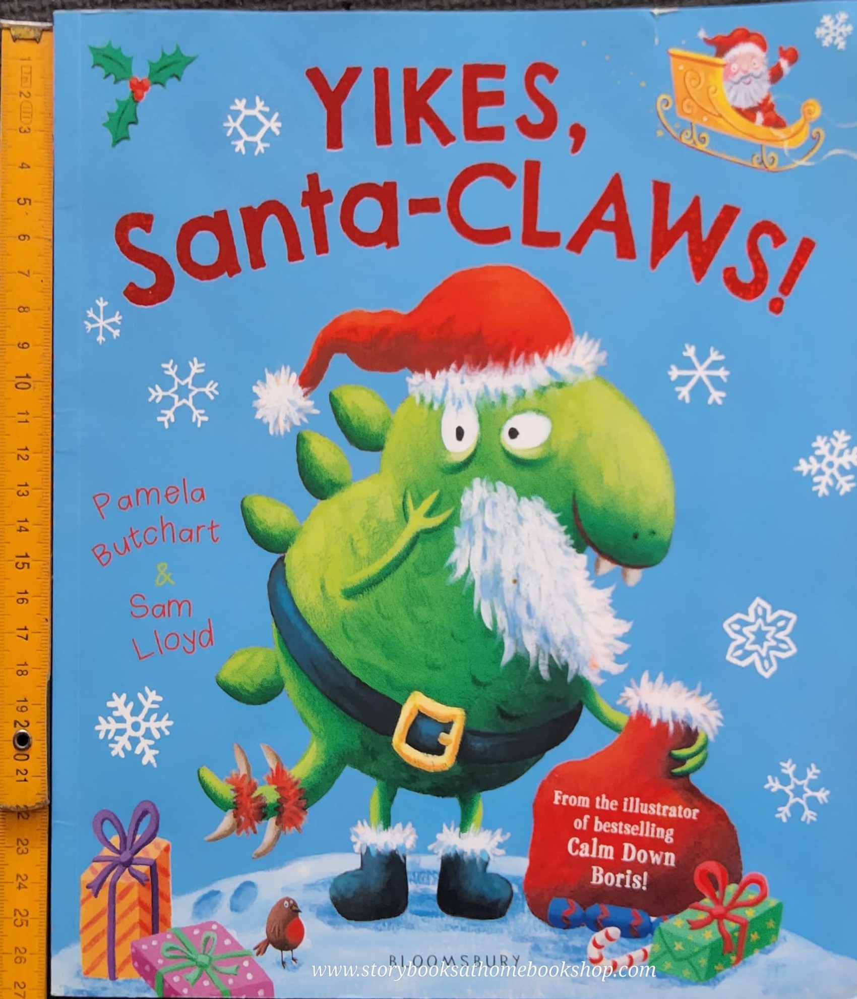 หนังสือนิทานปกอ่อน** 🍅🍓YIKES,SANTA-CLAWS!