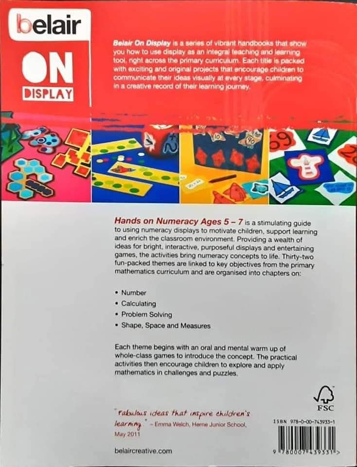 Knowledge Guide Book** ð
ðbeliar on display: Hand on Numeracy age 5-11