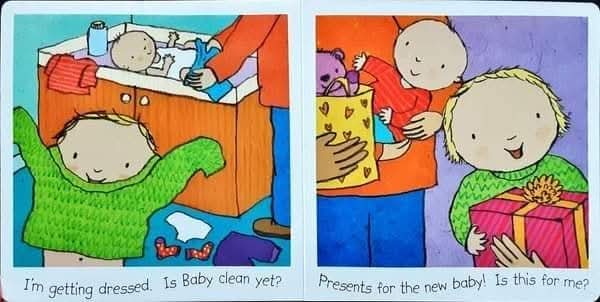 BOARD BOOK** 🍅🍓MY NEW BABY