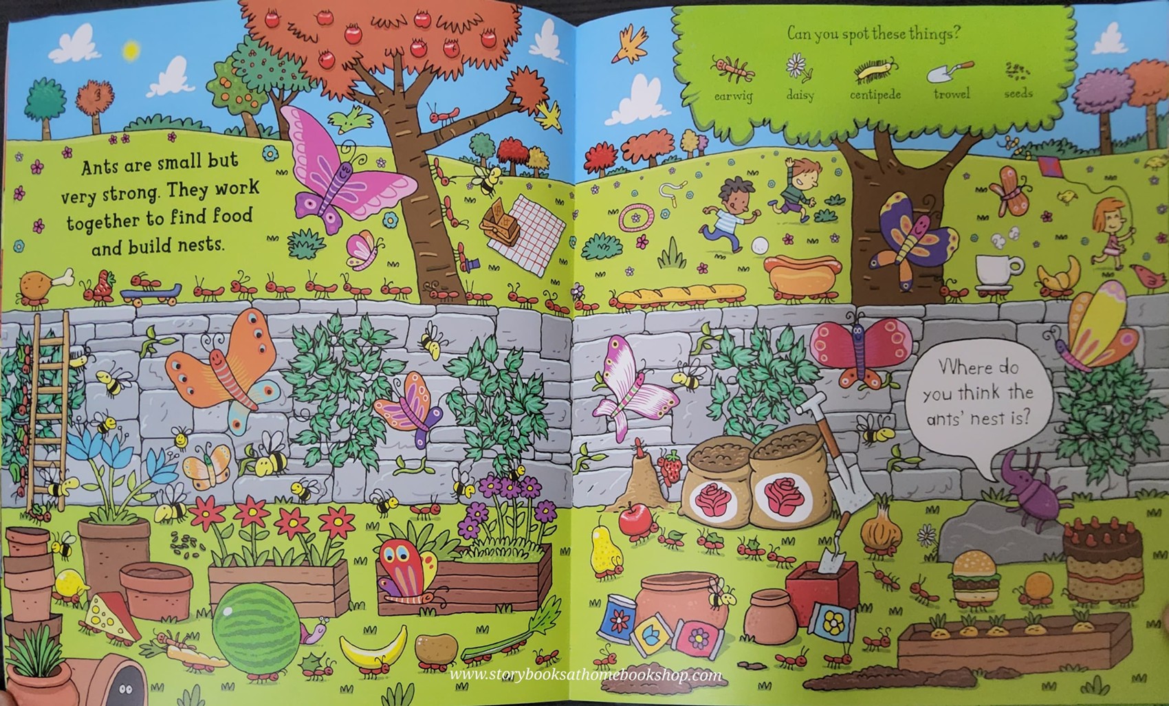 หนังสือนิทานปกอ่อน** 🍅🍓SPOT THE SNAIL IN THE GARDEN