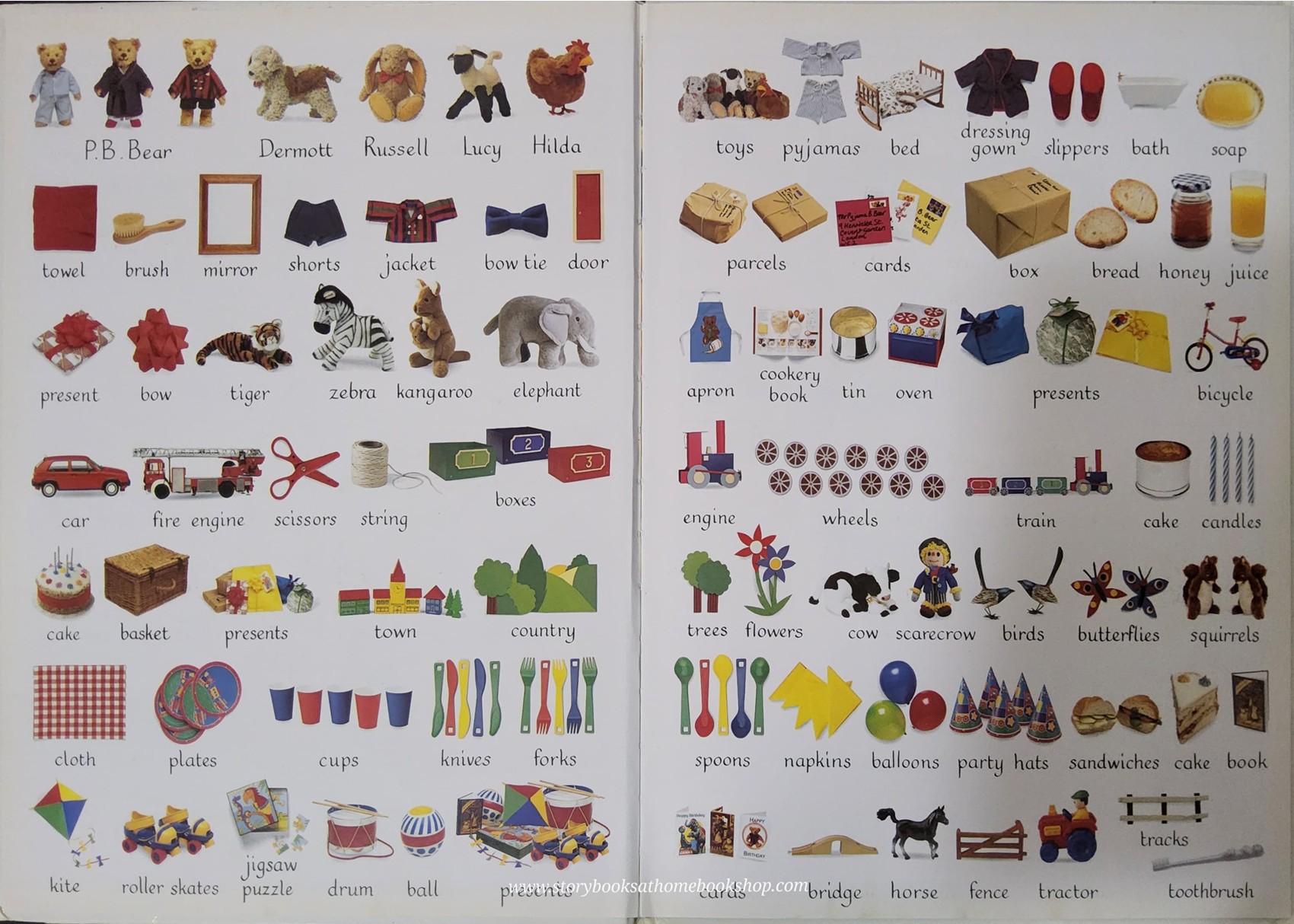 หนังสือนิทานปกแข็ง ** 🍅🍅P.B. BEAR'S BIRTHDAY PARTY