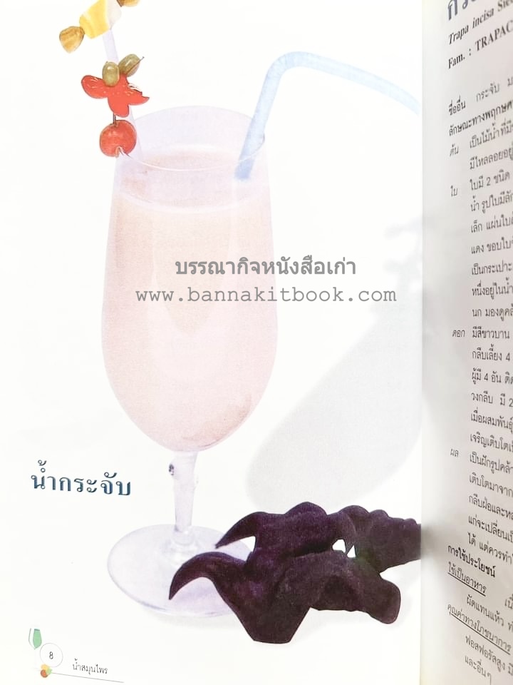 น้ำสมุนไพร 108 สูตร-วิธีทำจากผักพื้นบ้านและผลไม้ไทย โดย สถาบันการแพทย์แผนไทย.