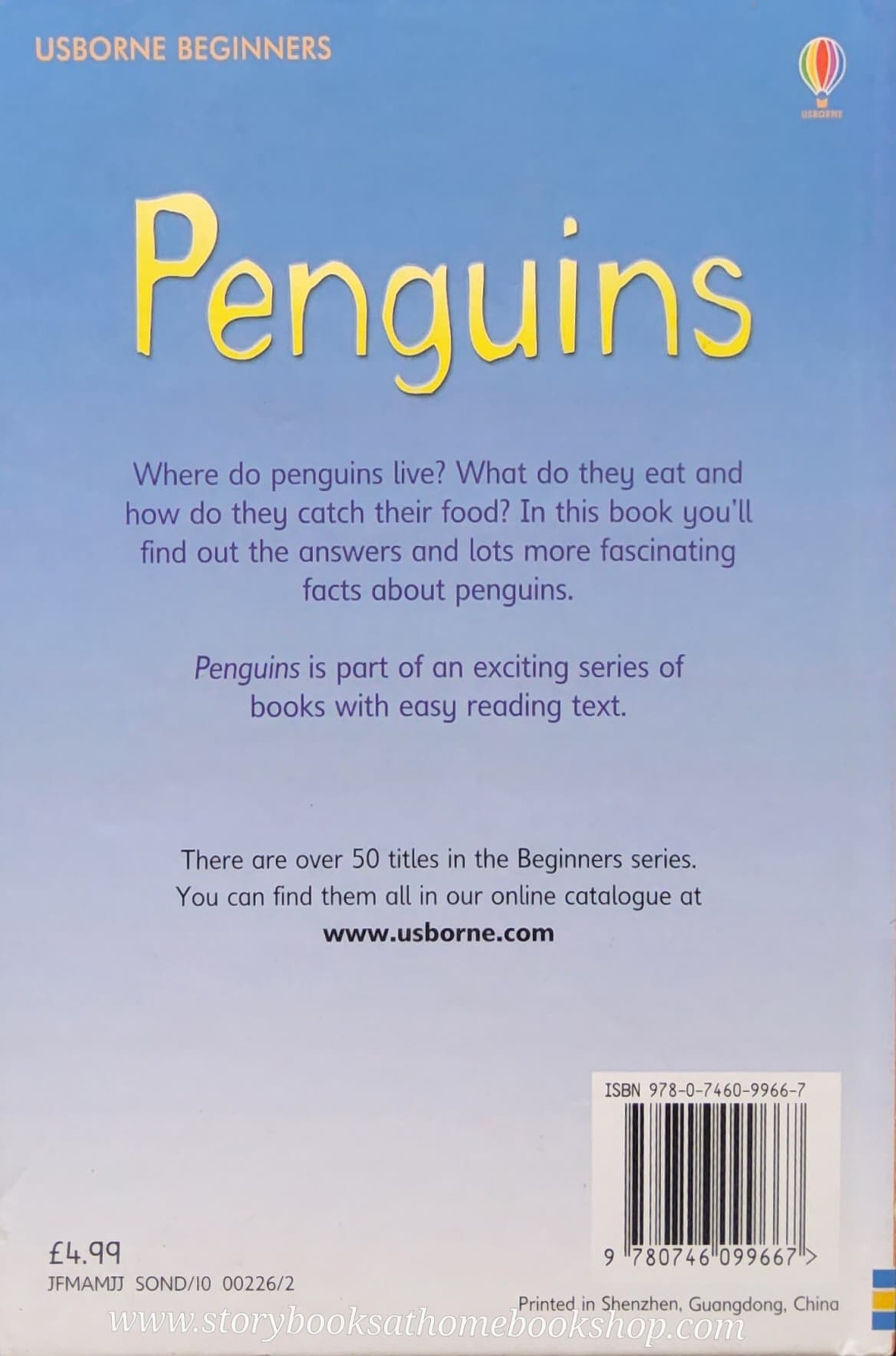 KNOWLEDGE BOOK** ♥️♥️USBORNE PENGUINS