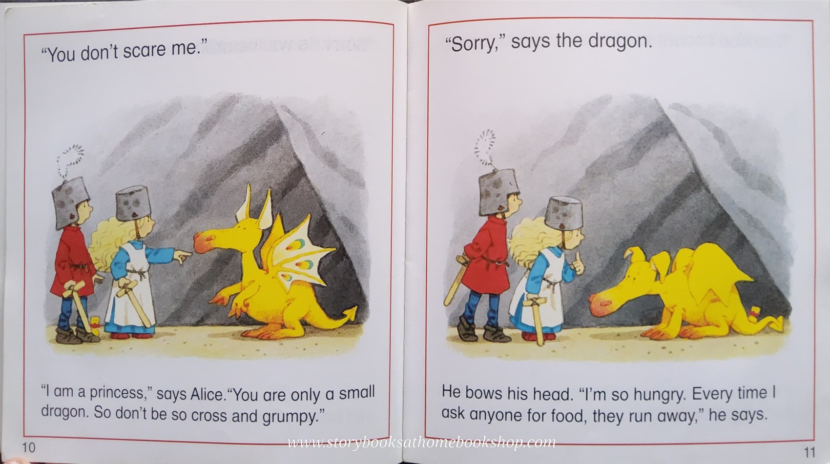 หนังสือนิทานปกอ่อน** 🍅USBORNE CATLE TALES:THE LITTLE DRAGON♥️