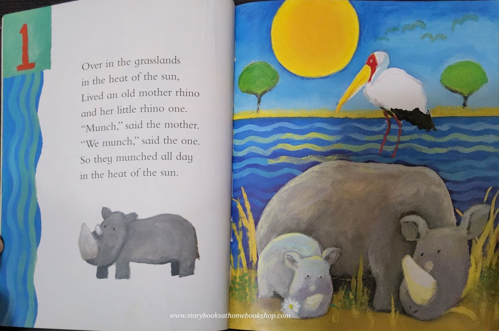 หนังสือนิทานปกอ่อน ** 🍅🍓OVER IN THE GRASSLANDS BY ANNA WILSON AND ALISON BARTLETT