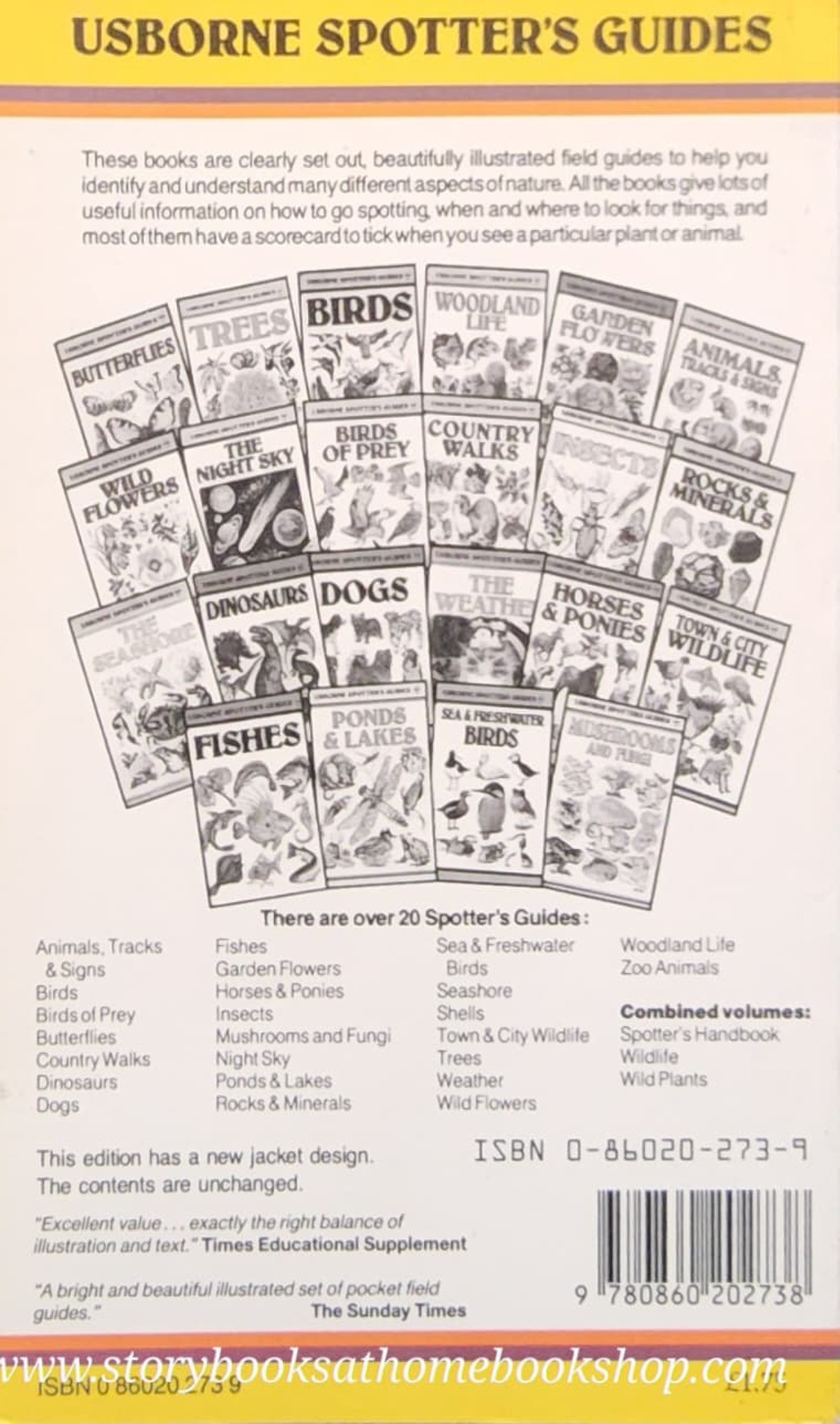 Knowledge Book** ð
ð
USBORNE SPOTTERS GUIDE: INSECT