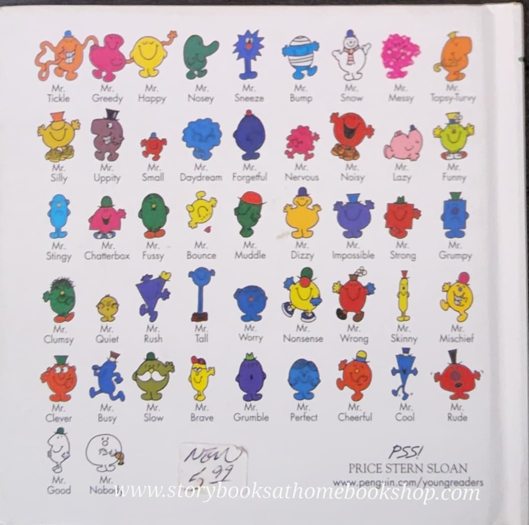 หนังสือนิทานปกแข็ง** 👉LITTLE MISS&MR.MEN👍 🍅🍅MR.NOSEY by Roger Hargreaues