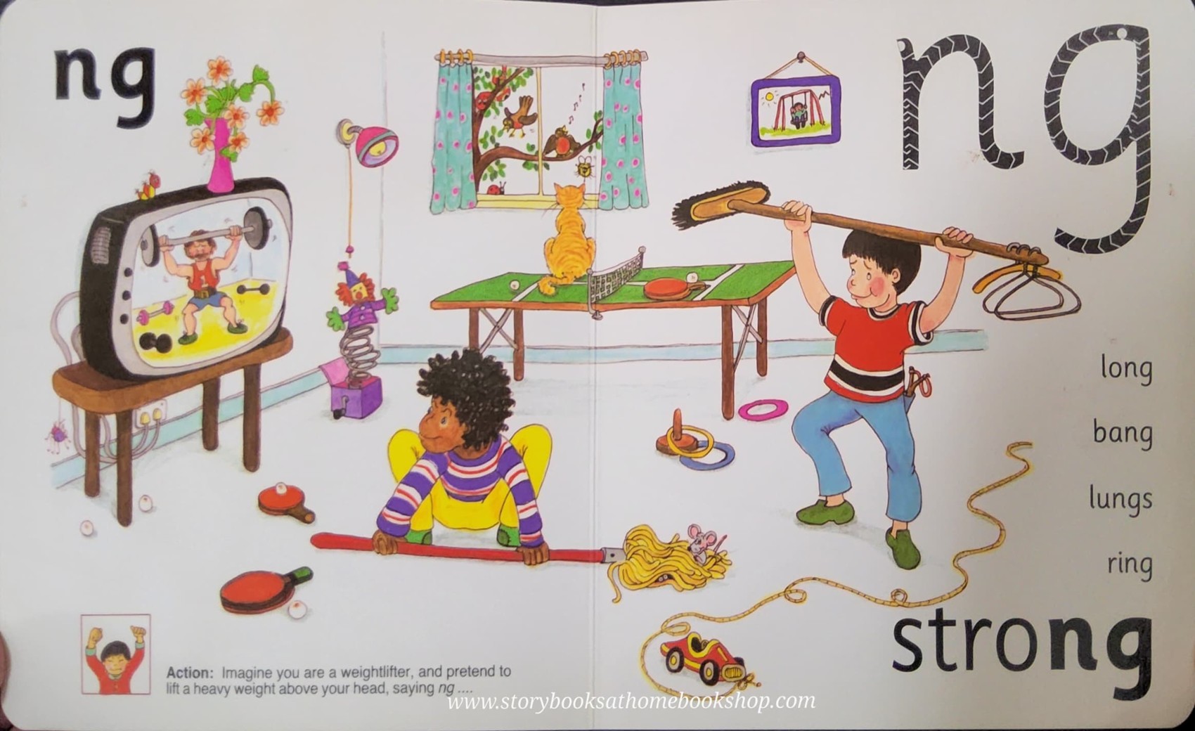 BOARD Book** 🍅🍓FINGER PHONIC #5 (z w ng v oo OO)