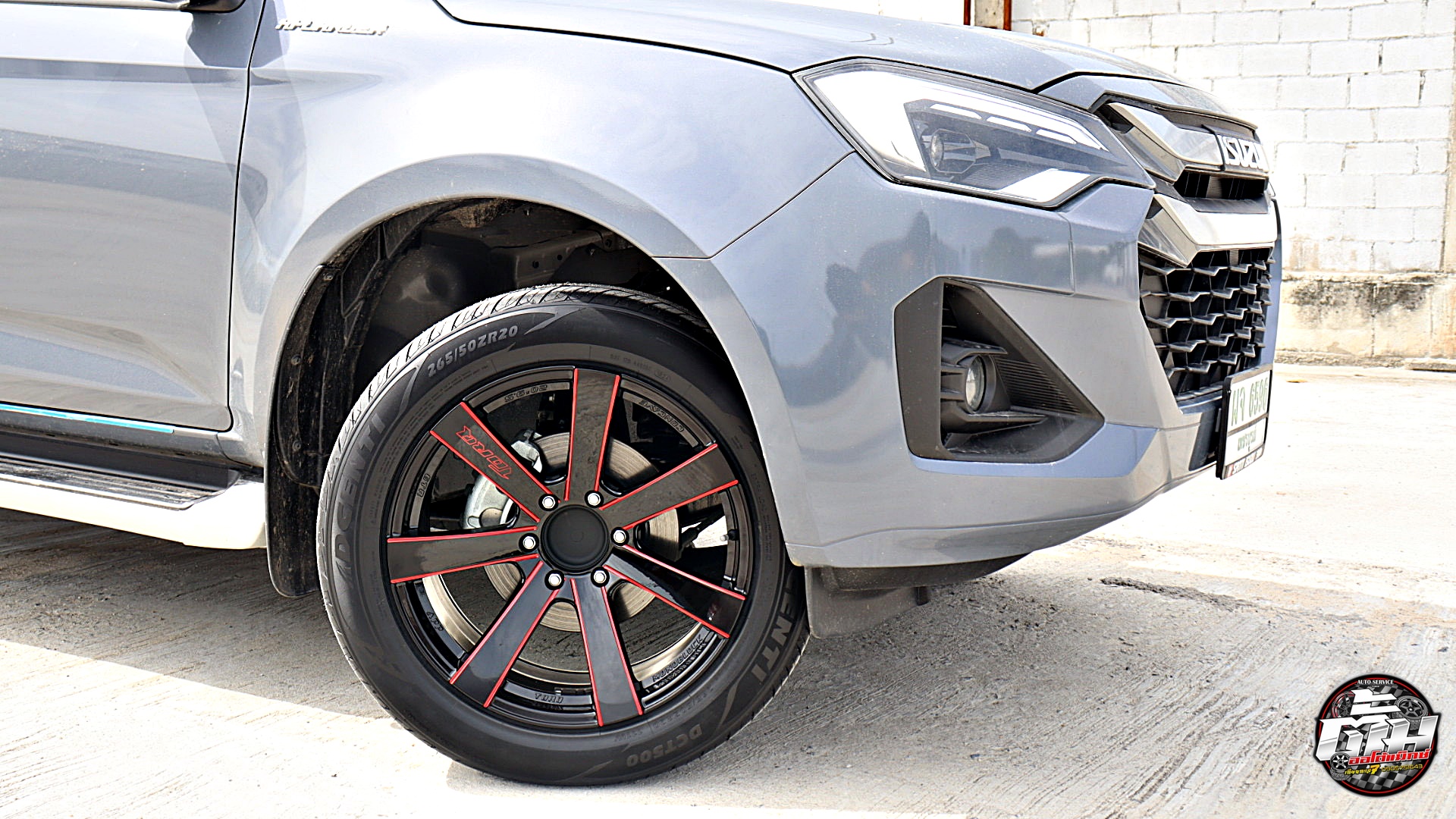 All New ISUZU HI-Lander เปลี่ยนล้อยาง ล้อ TORQ GTR ขอบ20นิ้ว ยาง LANDSAIL DCT500 265/50R20 111W