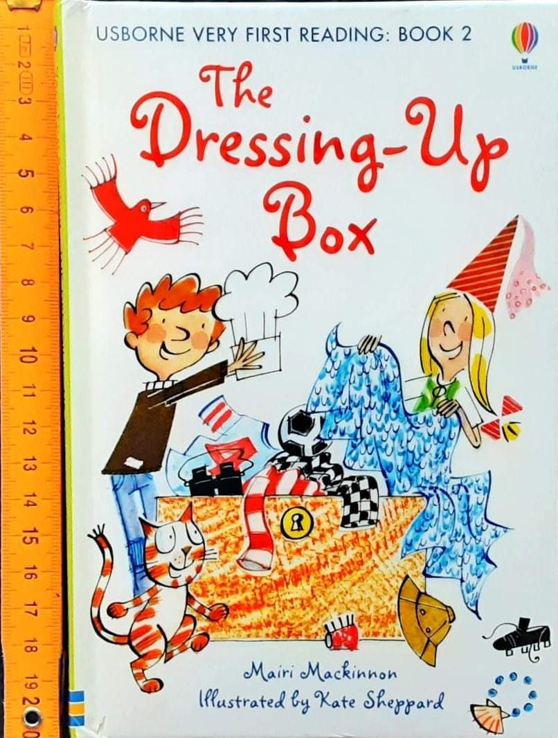 หนังสือนิทานปกแข็ง** 🍅🍓Usborne Very First Reading Book2 :The Dressing-up Box
