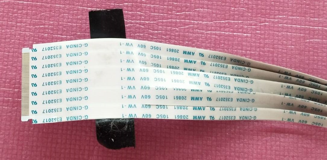 สายแพทีวี ชาร์ป Sharp ของแท้มือสองถอดจากเครื่องพร้อมใช้งาน ใช้กับรุ่น4T-C50EK2X