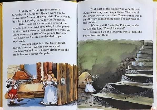 หนังสือนิทานปกแข็ง** 🍅🍓SLEEPING BEAUTY