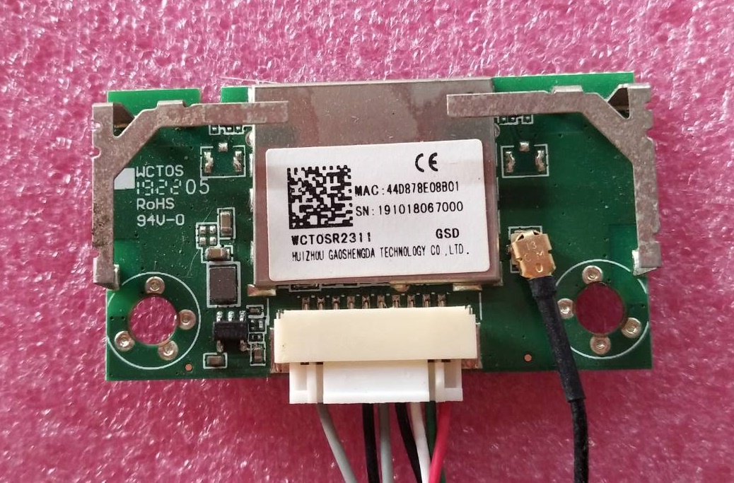 ตัวรับสัญญาน WIFI SHARP (ชาร์ป) ของแท้ถอดจากเครื่อง รุ่น4T-C50AH1X
