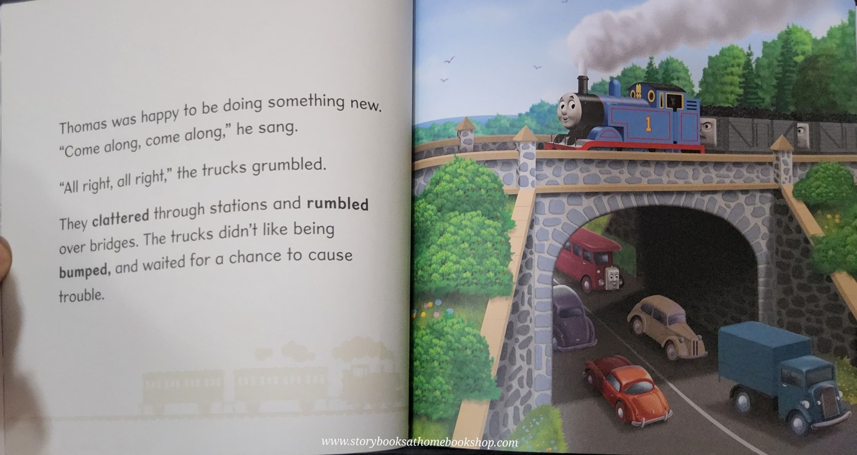 หนังสือนิทานปกอ่อน** 🍅🍅THOMAS&FRIENDS: TROUBLESOM TRUCKS
