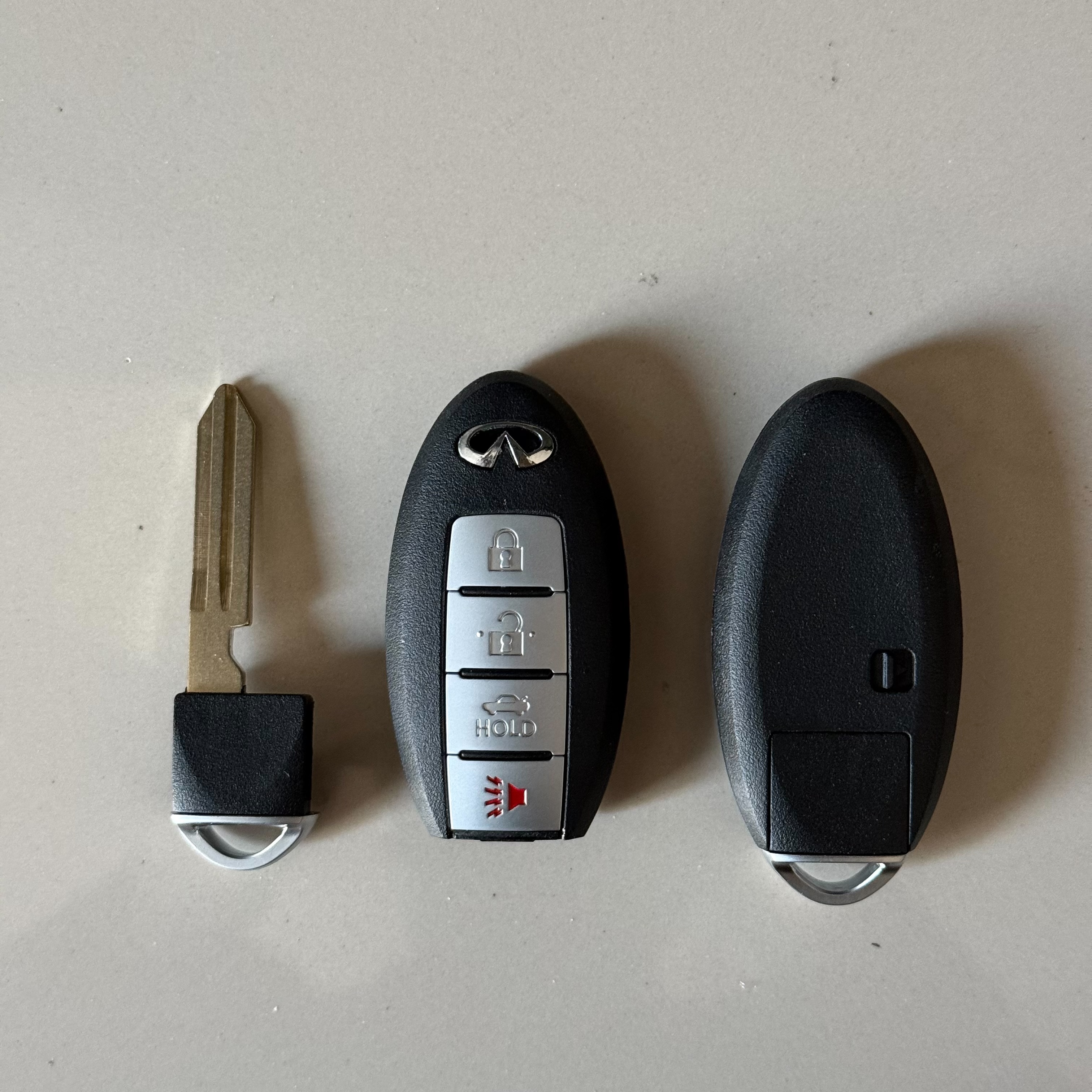 รีโมต Smart Key Nissan GTR 4 ปุ่ม เรียกเสียง โลโก้แบบใหม่ ID46 315 MHz