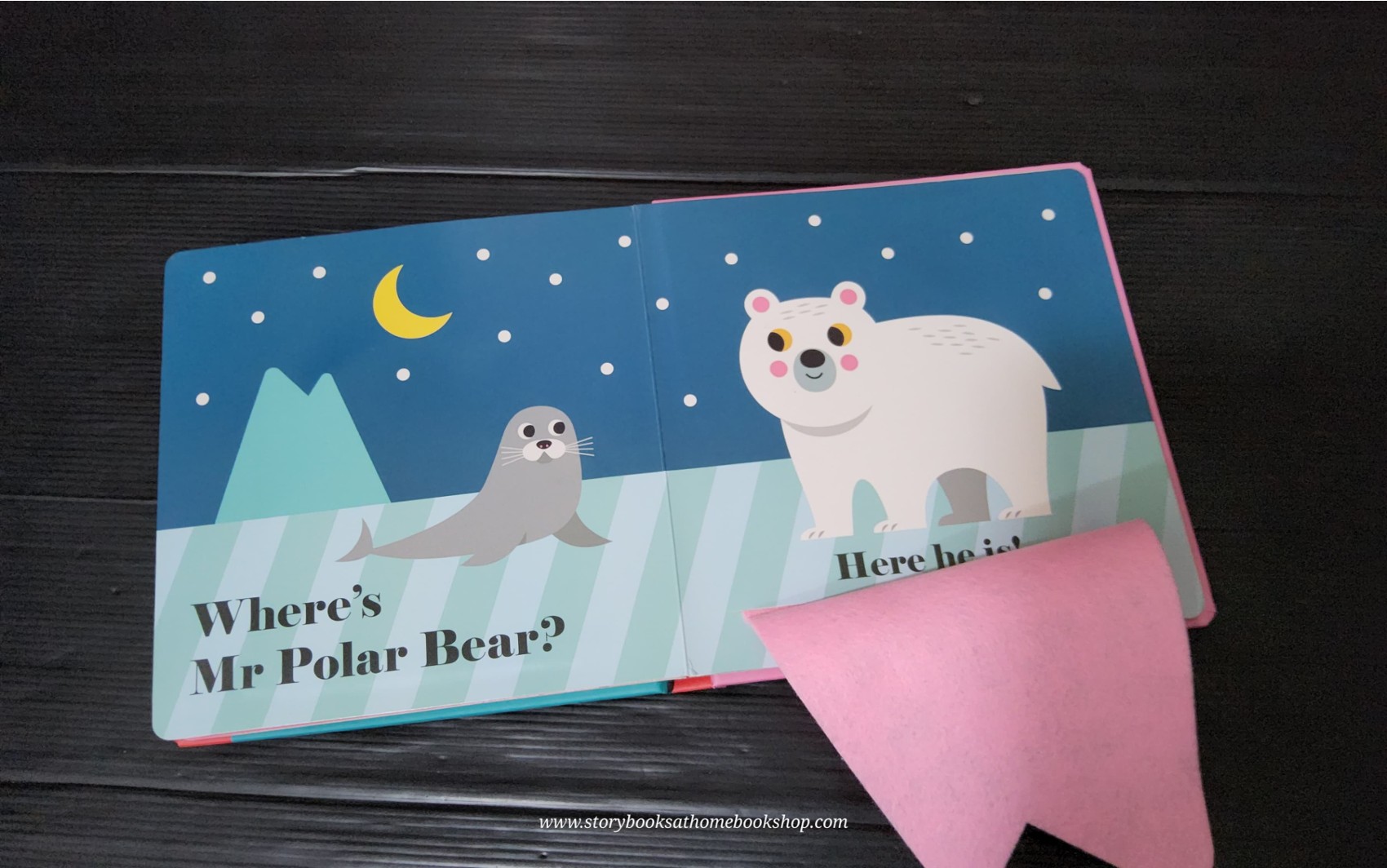 BOARD BOOK** 🍅🍅WHERE'S MR POLAR BEAR?