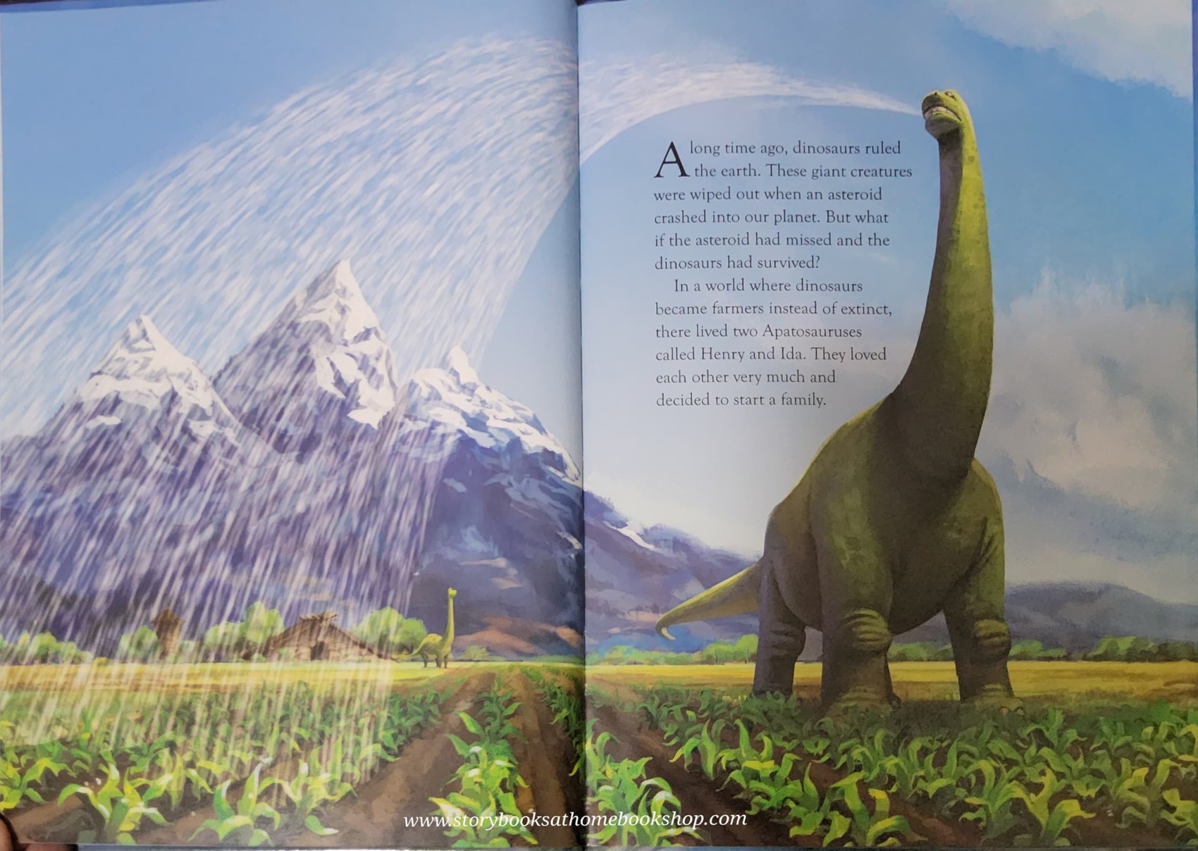 หนังสือนิทานปกแข็ง 🍓🍓 THE GOOD DINOSAUR