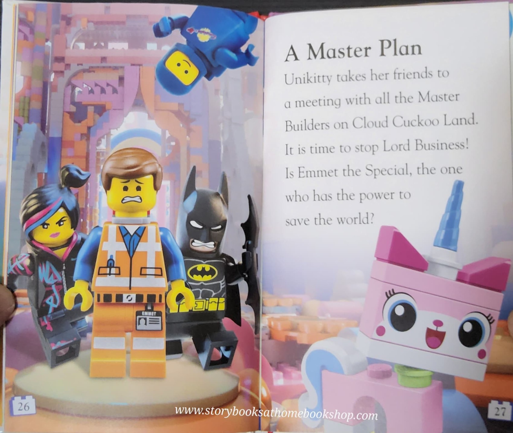 หนังสือนิทานปกแข็ง** 🍓🍓THE LEGO MOVIE MEET UNIKITTY?