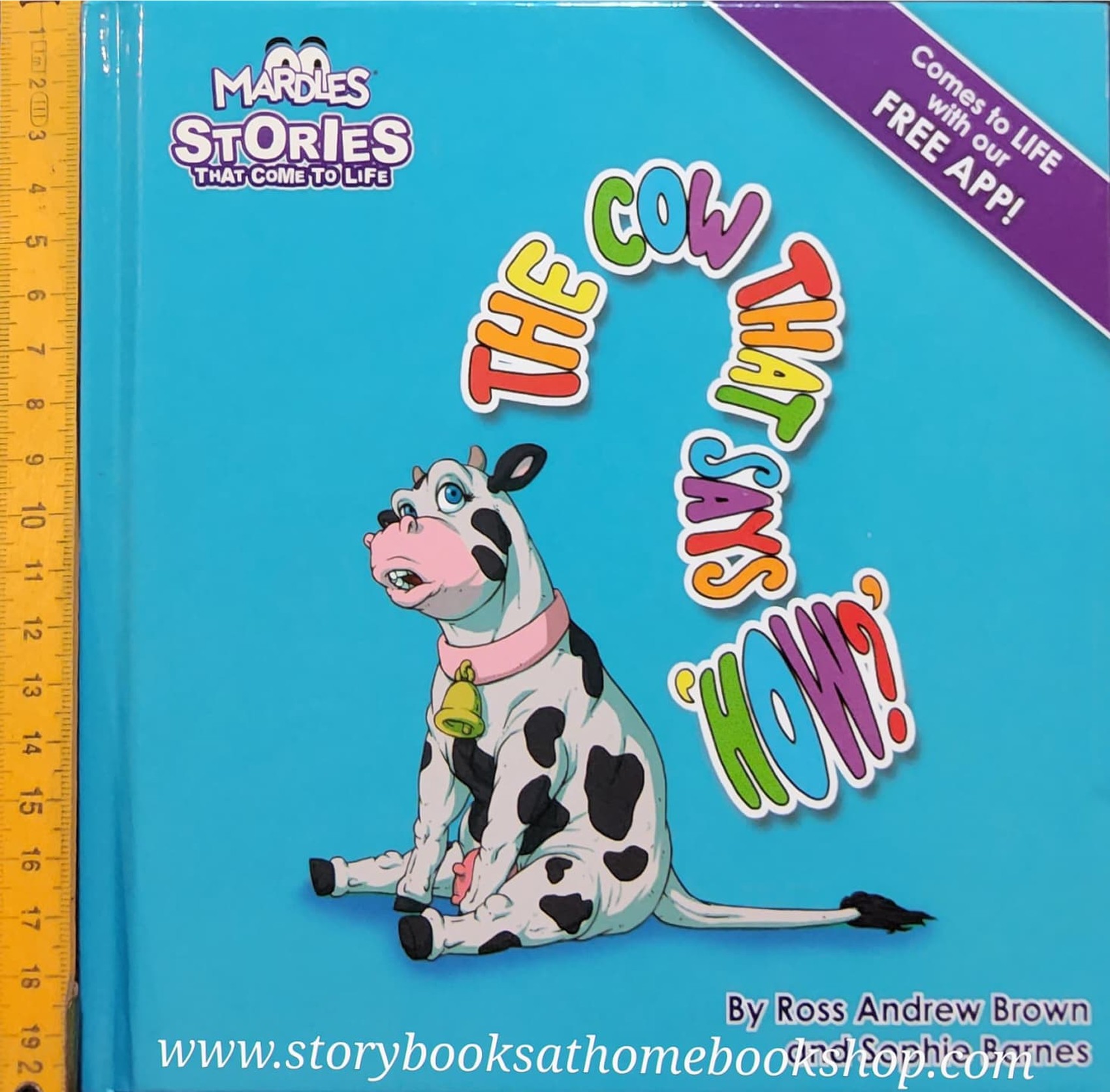 หนังสือนิทานปกแข็ง ** ♥️THE COW THAT SAYS "HOW?"